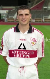 08.07.97 VfB Stuttgart Fototermin Saison 1997/1998