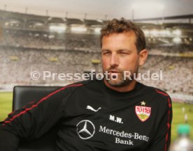 VFB Stuttgart Trainer Markus Weinzierl