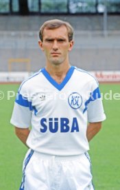 28.06.88 Karlsruher SC Fototermin Saison 1988/1989