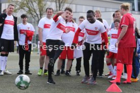 VFB Stuttgart PFIFF Aktionstag beim VFL Stuttgart
