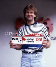 01.07.86 VfB Stuttgart Eike Immel