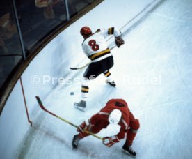 Olympia 1976 Eishockey Polen - BR Deutschland