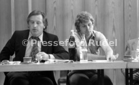 18.07.80 VfB Stuttgart Pressekonferenz