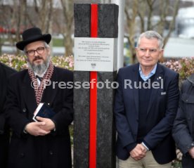 VfB Stuttgart Einweihung Gedenk-Stele