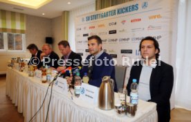 Stuttgarter Kickers Pressekonferenz