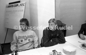 10.03.85 Tennis Davis Cup Deutschland - Spanien<