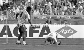 DFB-Pokal Finale 1987 Hamburger SV - Stuttgarter Kickers