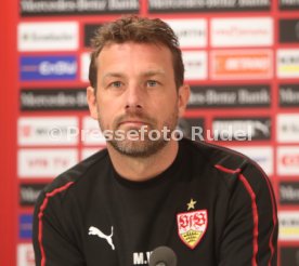 VfB Stuttgart Pressekonferenz Markus Weinzierl