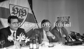 16.01.90 VfB Stuttgart PK Vorstellung Manager Hoene&szlig;