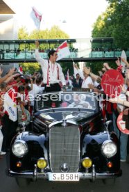 19.05.07 VfB Stuttgart Meisterschaft 2007 Autokorso