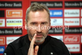 VfB Stuttgart Pressekonferenz