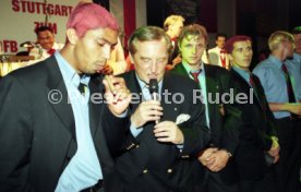 14.06.97 VfB Stuttgart Party DFB-Pokal Sieg 1997