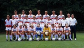 25.07.86 VfB Stuttgart Fototermin 1986/1987