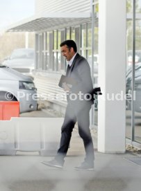 VfB Stuttgart Abflug Kurztrainingslager Mallorca am Flughafen Stuttgart