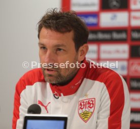 VfB Stuttgart Pressekonferenz Markus Weinzierl