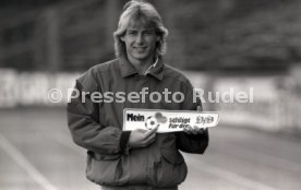 27.02.89 VfB Stuttgart J&uuml;rgen Klinsmann