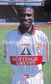 08.07.97 VfB Stuttgart Fototermin Saison 1997/1998