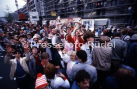 26.05.1984 VfB Stuttgart Meisterschaft 1984 Autokorso Bad Cannstatt