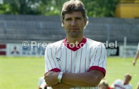 01.07.86 SC Freiburg Fototermin 1986/1987