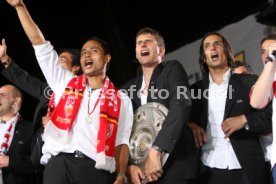 19.05.07 VfB Stuttgart Meisterschaft 2007 Empfang Schlossplatz