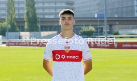 02.10.23 U17 VfB Stuttgart Fototermin Saison 2023/2024