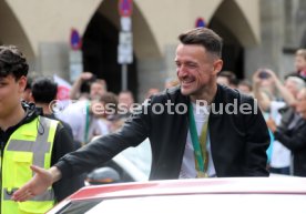 25.05.25 VfB Stuttgart Feier und Autokorso DFB-Pokal Sieg Stuttgart Schlossplatz