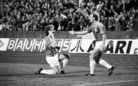 25.04.1990 Deutschland - Uruguay