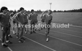 04.07.85 VfB Stuttgart Amateure Training