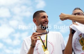 25.05.25 VfB Stuttgart Feier und Autokorso DFB-Pokal Sieg Stuttgart Schlossplatz