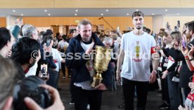 25.05.25 VfB Stuttgart Empfang Rathaus DFB-Pokal Sieg