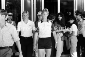 12.06.80 EM 1980 Italien DFB Quartier Trainingscamp Rom