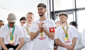 25.05.25 VfB Stuttgart Empfang Rathaus DFB-Pokal Sieg