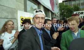 15.06.97 VfB Stuttgart Empfang am Rathaus DFB-Pokal Sieg 1997
