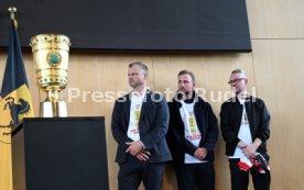 25.05.25 VfB Stuttgart Empfang Rathaus DFB-Pokal Sieg