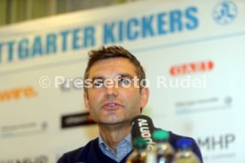 Stuttgarter Kickers Pressekonferenz
