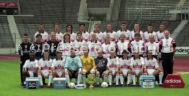 08.07.97 VfB Stuttgart Fototermin Saison 1997/1998