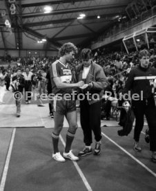 03.01.87 Fussball Hallenturnier Karlsruhe