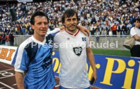 DFB-Pokal Finale 1987 Hamburger SV - Stuttgarter Kickers