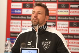 VfB Stuttgart Pressekonferenz Markus Weinzierl
