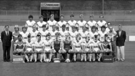 28.06.88 Karlsruher SC Fototermin Saison 1988/1989