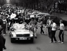 26.05.1984 VfB Stuttgart Meisterschaft 1984 Autokorso Bad Cannstatt