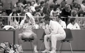 10.03.85 Tennis Davis Cup Deutschland - Spanien<