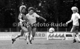 27.07.85 Frauenfussball Eintracht Stuttgart - Erzgebirge Soccer