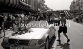 17.05.1992 VfB Stuttgart Meisterschaft Autokorso