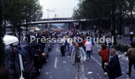 26.05.1984 VfB Stuttgart Meisterschaft 1984 Autokorso Bad Cannstatt