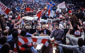 26.05.1984 VfB Stuttgart Meisterschaft 1984 Autokorso Bad Cannstatt