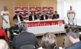 VfB Stuttgart Pressekonferenz fairplay Aktion