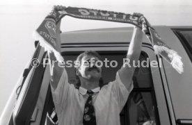 17.05.1992 VfB Stuttgart Meisterschaft Empfang im Stadion
