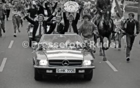 26.05.1984 VfB Stuttgart Meisterschaft 1984 Autokorso Bad Cannstatt