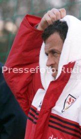 VfB Stuttgart Trainingslager 2000 Portugal Franz Wohlfahrt Foto Rudel